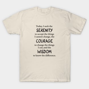 Serenity Prayer T-Shirt